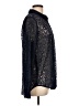 JM Collection 100% Polyester Black Long Sleeve Blouse Size L - photo 4