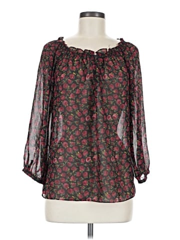 Chaps 3/4 Sleeve Blouse (view 1)