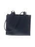 Lacoste 100% Leather Solid Blue Leather Shoulder Bag One size - photo 1