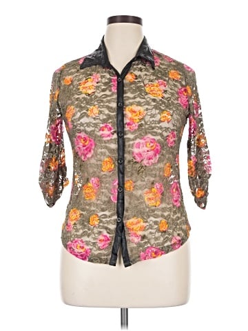Bongo 3/4 Sleeve Blouse (view 1)
