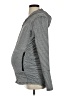 Kimi + Kai Maternity Gray Zip Up Hoodie Size S - photo 5