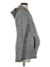 Kimi + Kai Maternity Gray Zip Up Hoodie Size S - photo 4
