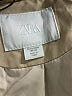 Zara 100% Polyester Tan Raincoat Size 13 - 14 - photo 3
