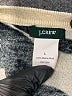 J.Crew 100% Wool Graphic Black Wool Cardigan Size L - photo 7