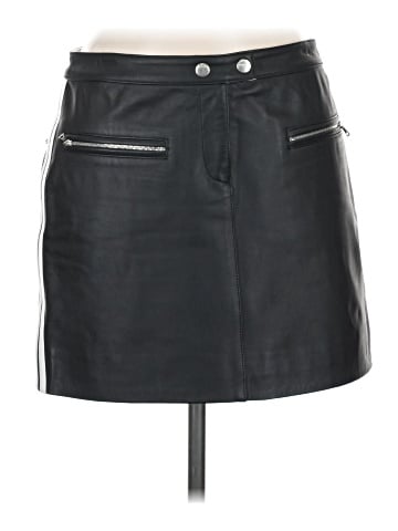 Rag & Bone Faux Leather Skirt (view 1)