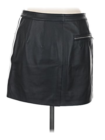Rag & Bone Faux Leather Skirt (view 2)