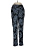 Cotélac 100% Polyester Print Blue Active Pants Size Med (2) - photo 1