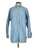 J.Crew Blue Long Sleeve Button-Down Shirt Size 4 - photo 1