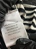 Tory Burch 100% Wool Stripes Black Wool Pullover Sweater Size M - photo 8