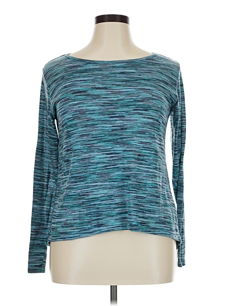 Pre-owned Roper 3/4 Sleeve T-shirt In Teal