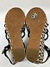 Ugg 100% Leather Animal Print Black Wedges Size 9 - photo 5