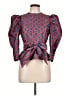 Hunter Bell 100% Polyester Red 3/4 Sleeve Blouse Size 10 - photo 1