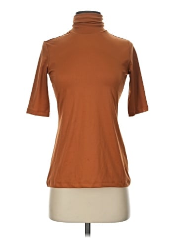 Catherine Malandrino Short Sleeve Turtleneck (view 1)