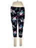 Eye Candy Floral Black Active Pants Size 3X - photo 1