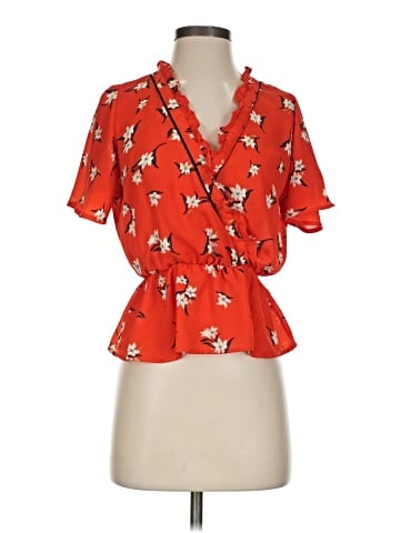 Sienna Sky Short Sleeve Blouse (view 1)