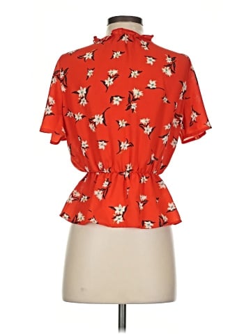 Sienna Sky Short Sleeve Blouse (view 2)