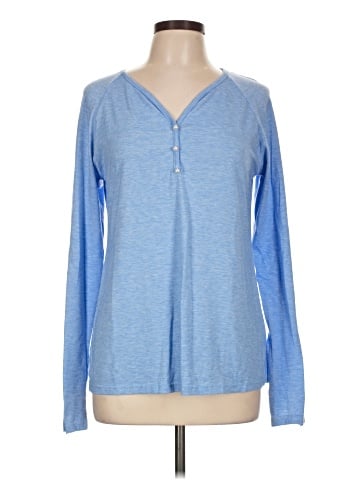 Flamingals by Flamingo Shop Long Sleeve Henley (view 1)