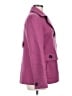 Gap 100% Wool Purple Wool Coat Size M - photo 4