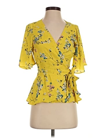 Ann Taylor LOFT Short Sleeve Blouse (view 1)