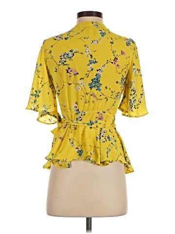 Ann Taylor LOFT Short Sleeve Blouse (view 2)
