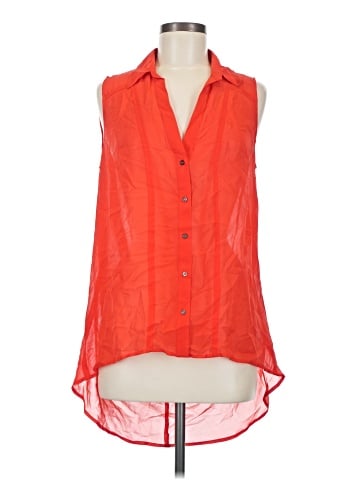 TWO by Vince Camuto Sleeveless Silk Top (view 1)