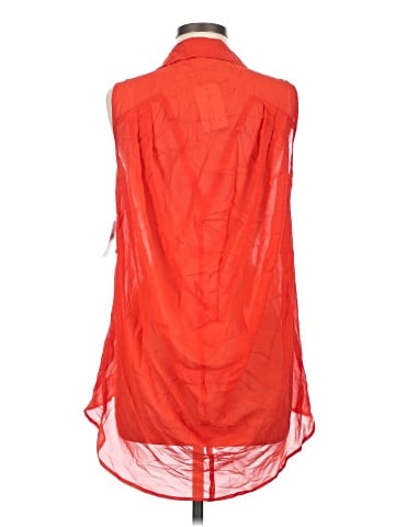 TWO by Vince Camuto Sleeveless Silk Top (view 2)