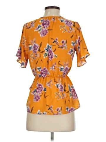 Sienna Sky Short Sleeve Blouse (view 2)