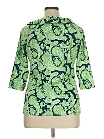 Gretchen Scott Designs 3/4 Sleeve Blouse (view 2)