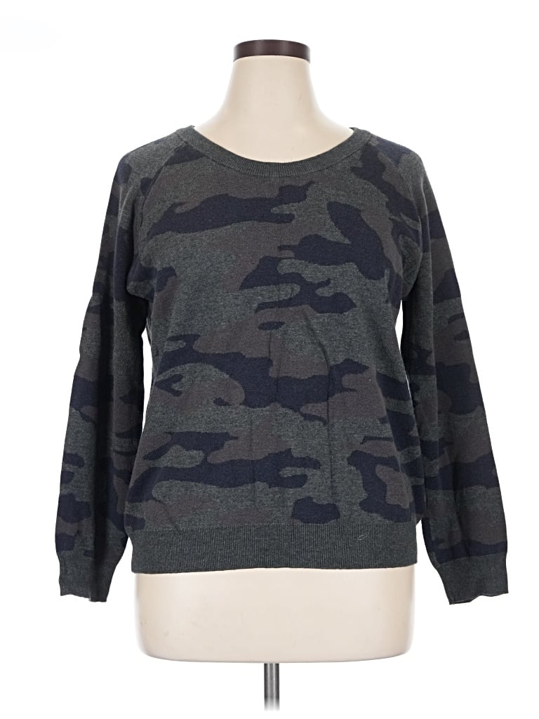 Pre-owned Stitches & Stripes Long Sleeve T-shirt In Gray