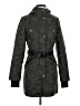 MICHAEL Michael Kors 100% Polyester Green Trenchcoat Size XS - photo 1