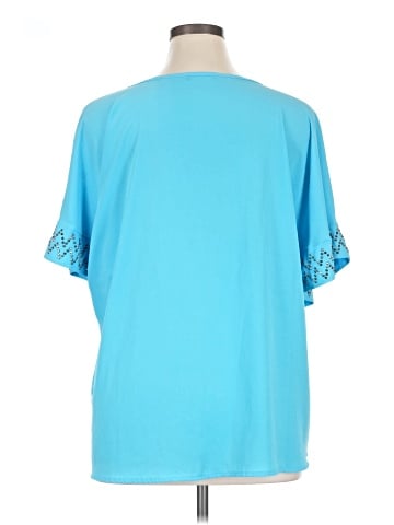 Cha Cha Vente Short Sleeve Blouse (view 2)