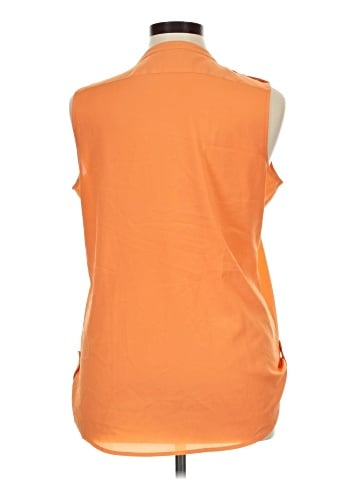 Calvin Klein Sleeveless Button-Down Shirt (view 2)