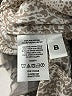 Ann Taylor 100% Polyester Tan Silver Long Sleeve Polo Size XS (petite) - photo 8