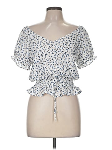 Sienna Sky Short Sleeve Blouse (view 1)