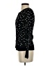 Merona 100% Cotton Polka Dots Black Pullover Sweater Size XS - photo 5