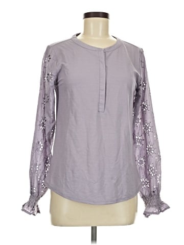 Bobeau Long Sleeve Blouse (view 1)