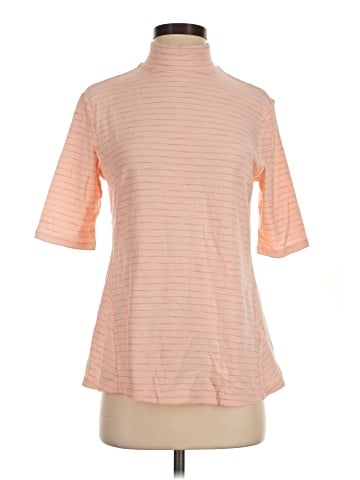 Halston Short Sleeve Turtleneck (view 1)