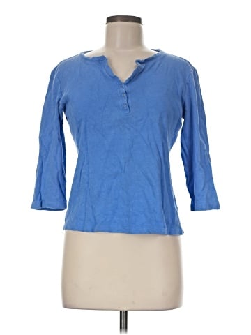 Karen Scott 3/4 Sleeve T-Shirt (view 1)