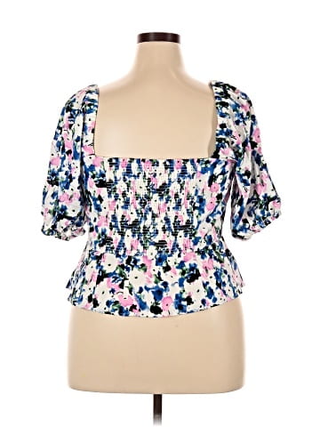 BCBGMAXAZRIA Short Sleeve Blouse (view 2)
