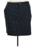 Chaps Polka Dots Blue Formal Skirt Size 16 - photo 1