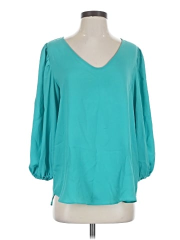 Halogen 3/4 Sleeve Blouse (view 1)