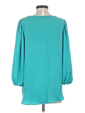 Halogen 3/4 Sleeve Blouse (view 2)