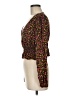 AFRM 100% Rayon Brown Long Sleeve Blouse Size M - photo 5