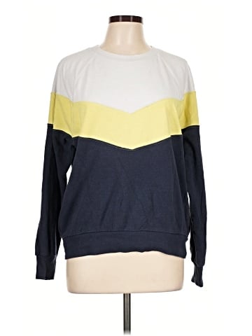 Aqua Pullover Sweater (view 1)