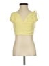 Superdown 100% Polyester Yellow Sleeveless Top Size S - photo 1
