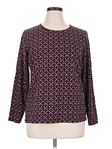 Christopher & Banks Long Sleeve Blouse (view 1)