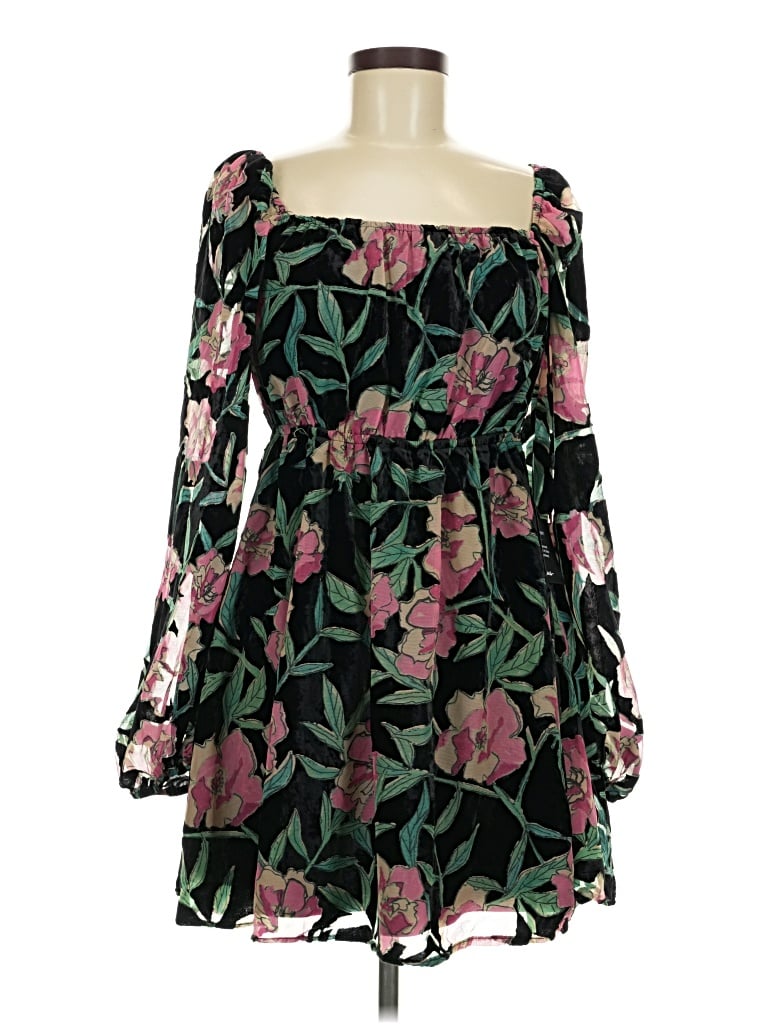 Pre-owned Lulus Cocktail Dress In Black