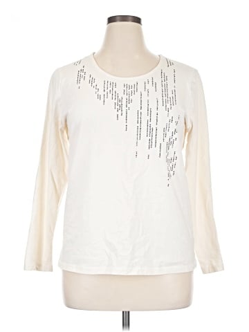 Cj Banks Long Sleeve Top (view 1)
