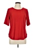 Apt. 9 Red Short Sleeve Top Size L - photo 1