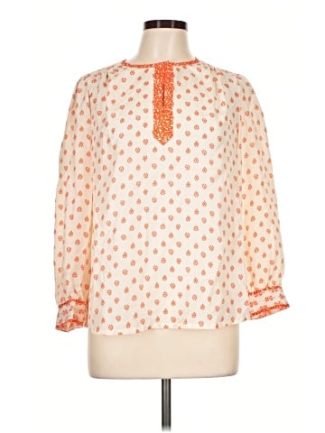 Rebecca Taylor 3/4 Sleeve Silk Top (view 1)